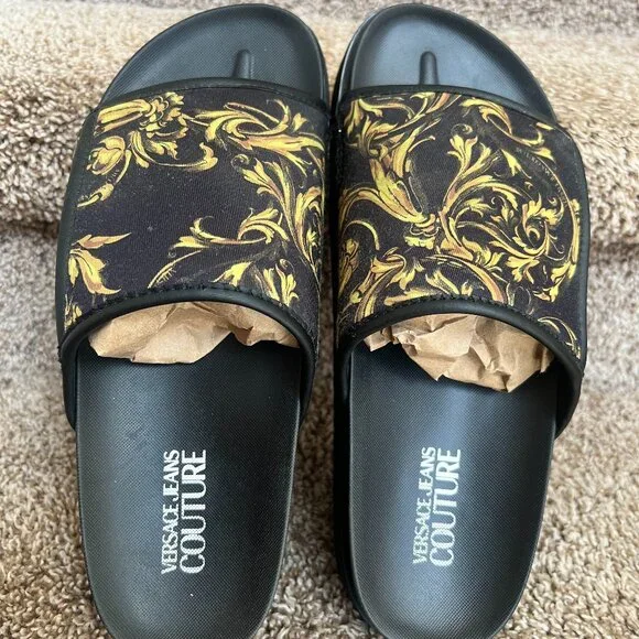 Versace Jeans Couture Platform Slides Men display picture 2